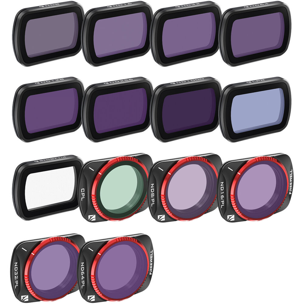 Freewell DJI Osmo Pocket 3 Mega Filter Kit (14-Pack)